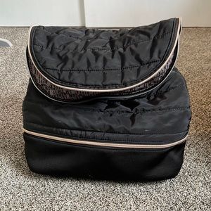 *Stella & Dot* ‘Crush It’ Black Quilted Nylon Backpack - great for Yoga!